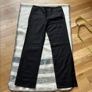 Marc by Marc Jacobs Black Trousers Size 0 Lightweight Wool